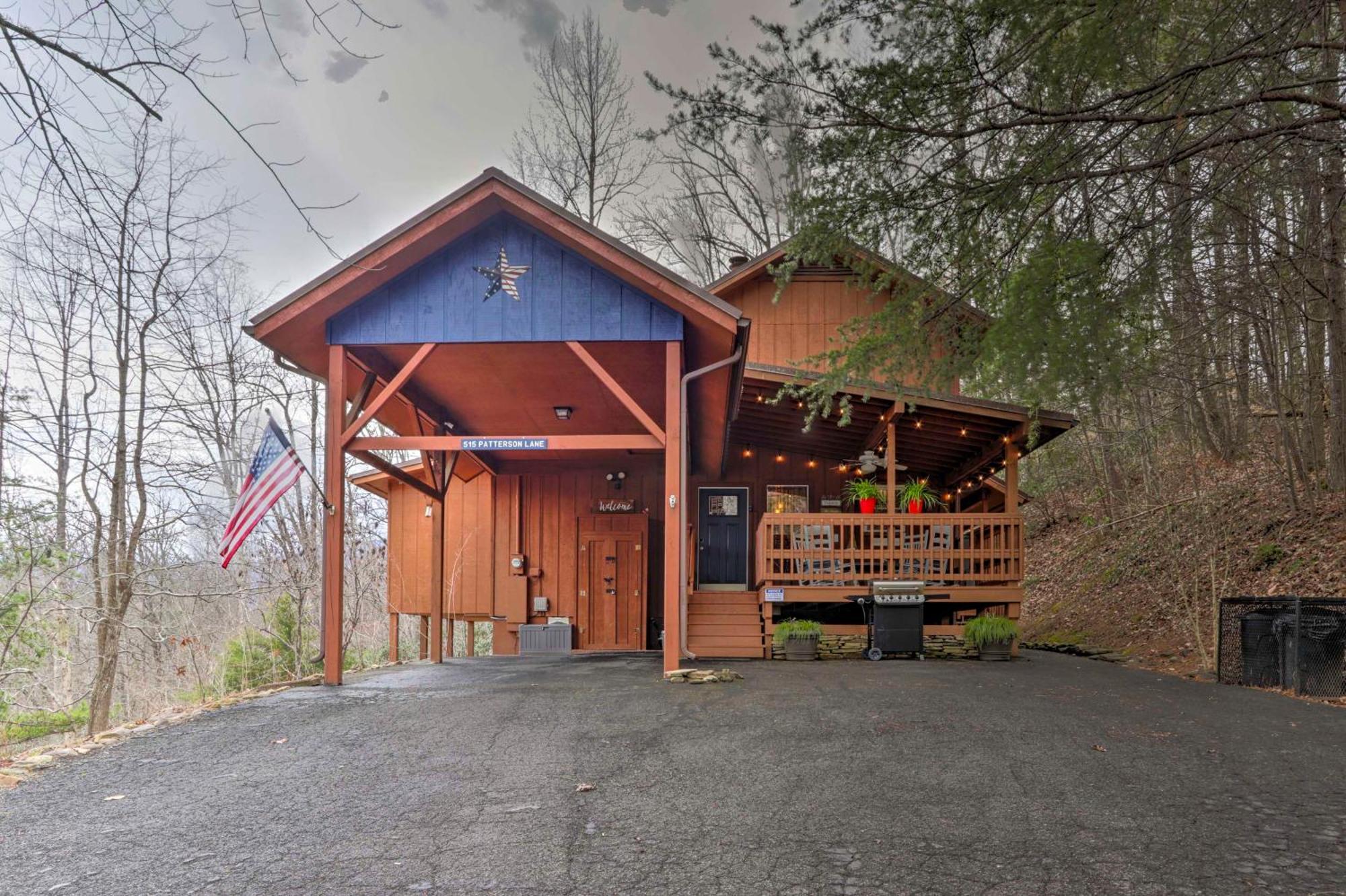 Cozy Cabin With Mountain Views Near Skylift Park! Gatlinburg Bagian luar foto